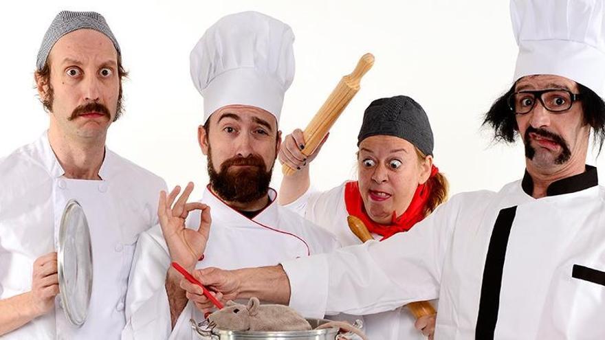 Yllana cocina con humor en ´Chefs´