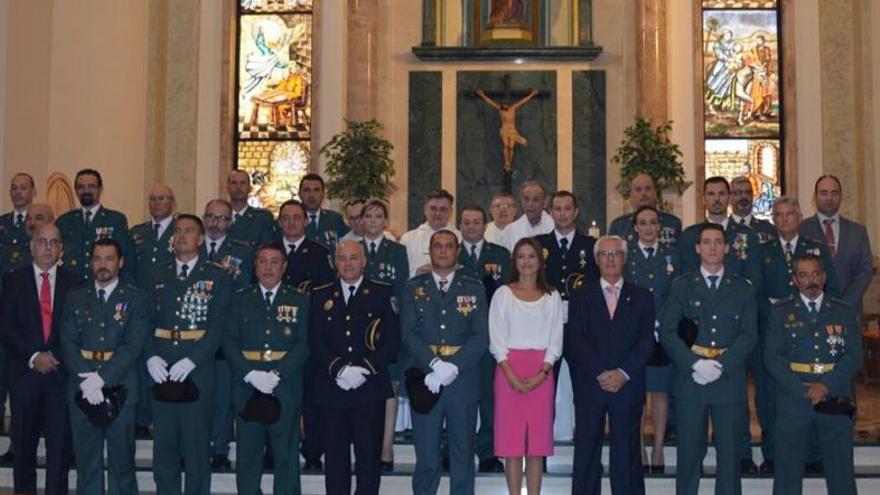 La Guardia Civil celebra a su patrona pueblo a pueblo