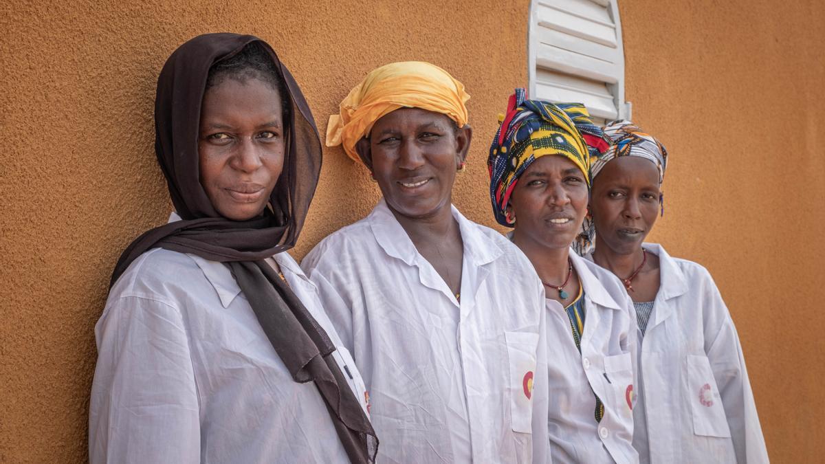 Fotografía de Pablo Santana, autor de las imágenes de la muestra “Cultivando alternativas en Mauritania”