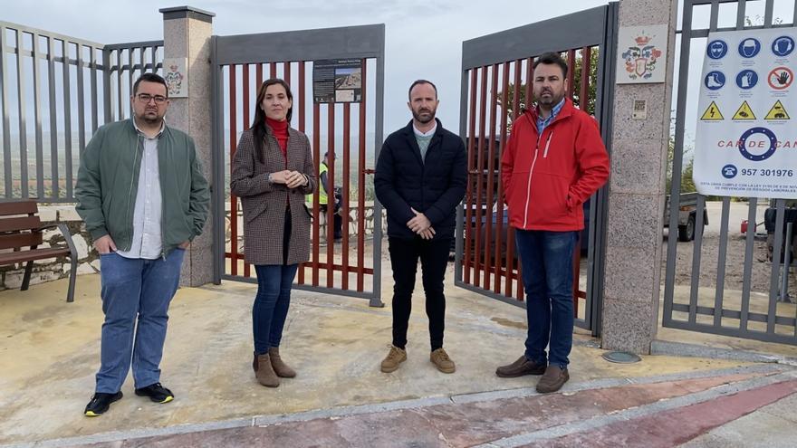 El Ayuntamiento de Monturque mejora la accesibilidad del mirador de Los Paseíllos
