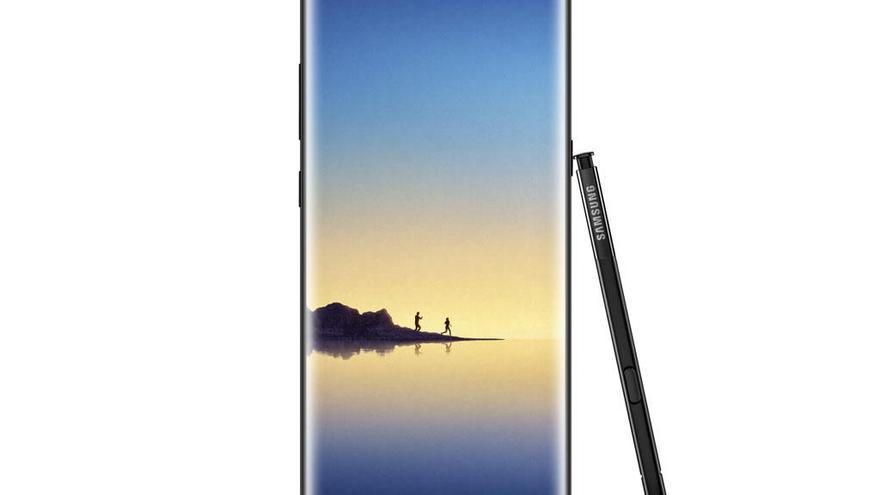 El nuevo Samsung Galaxy Note 8.