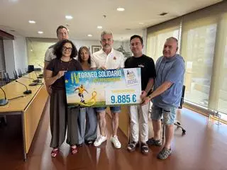 O Torneo Solidario Interparroquial de Boiro recada 9.885 euros para apoiar doentes de cancro infantil e xuvenil