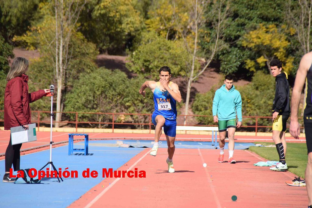 Regional absoluto y sub-23 de atletismo en Lorca