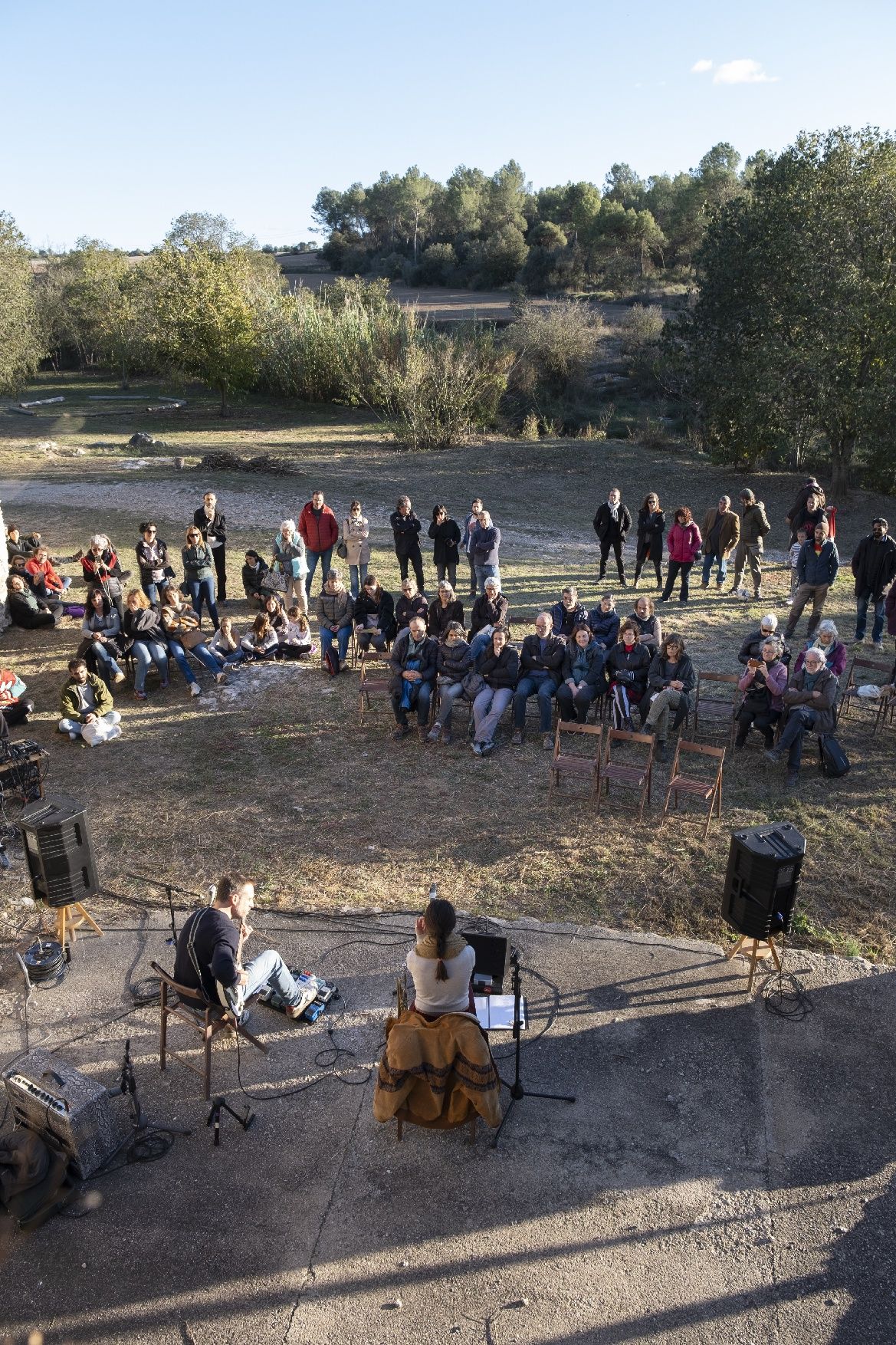 El concert del Forn de la Calç, en imatges