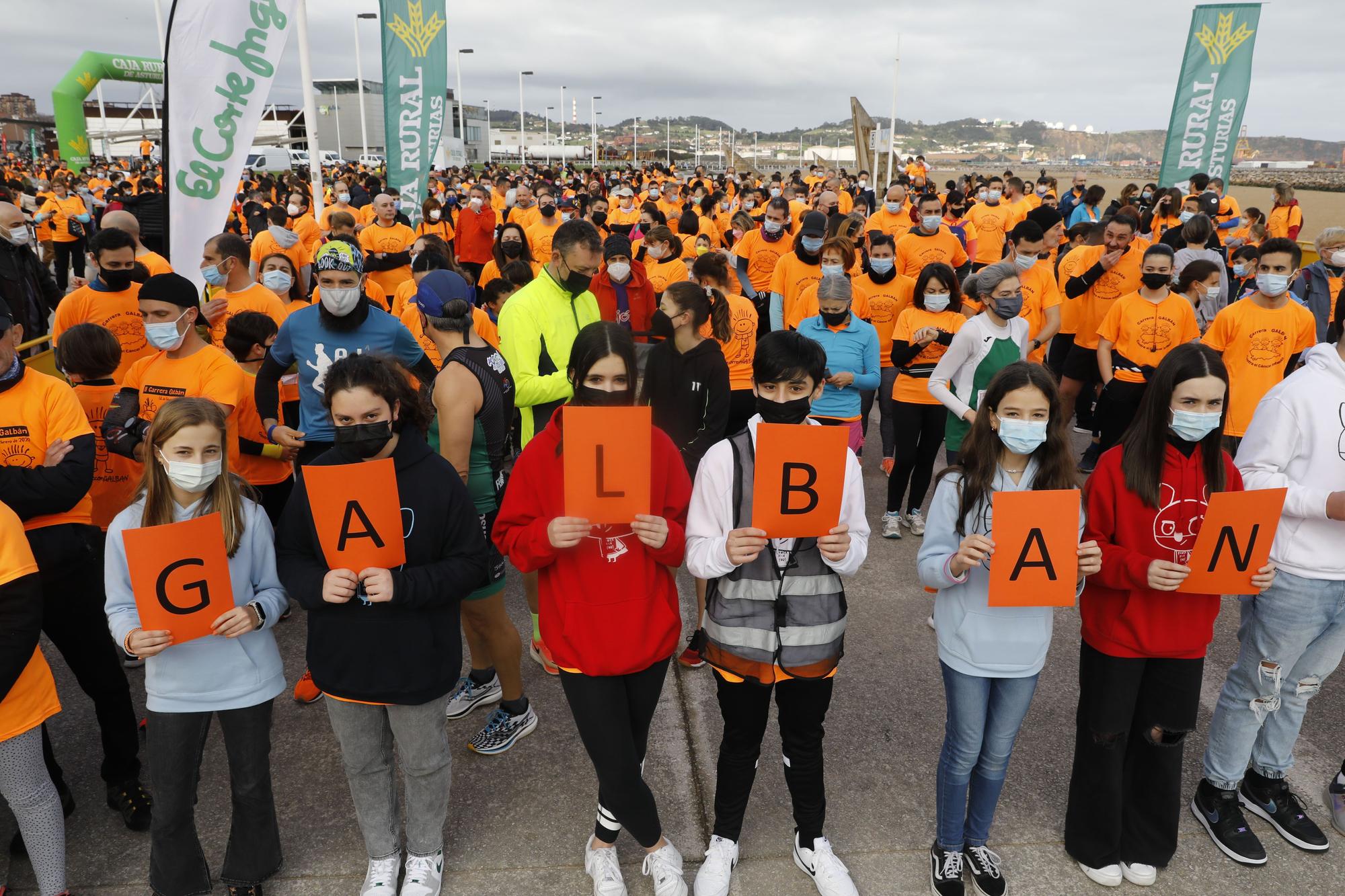Carrera solidaria de Galbán en Gijón