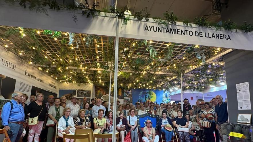 El stand de Llanera en la Feria de Muestras, en imágenes