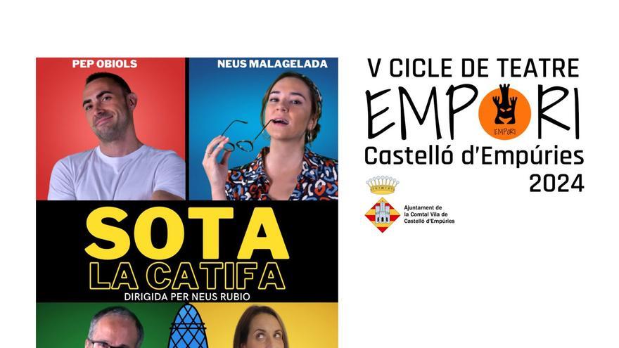 V Cicle de Teatre EMPORI  Sota a la Catifa de WCTeatre