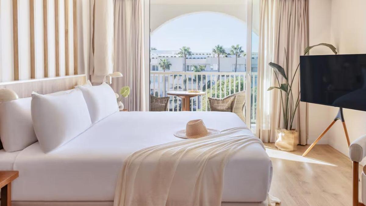 Vista de una de las habitaciones del nuevo hotel ME en Marbella