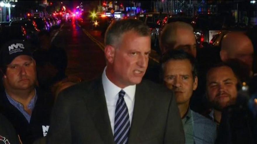 Bill de Blasio: "No hay ninguna amenaza específica contra la ciudad de Nueva York"