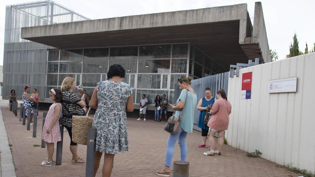 Oficinas del servicio público de empleo Labora en una imagen de archivo.