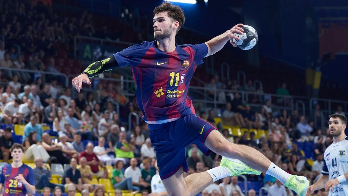 Djordje Cikusa, en un partido