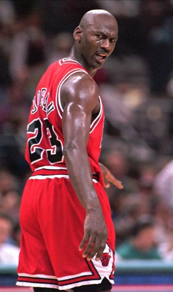 Michael Jordan, el mito en imágenes