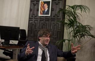 Puigdemont asegura que su paso por la presidencia solo es "temporal"