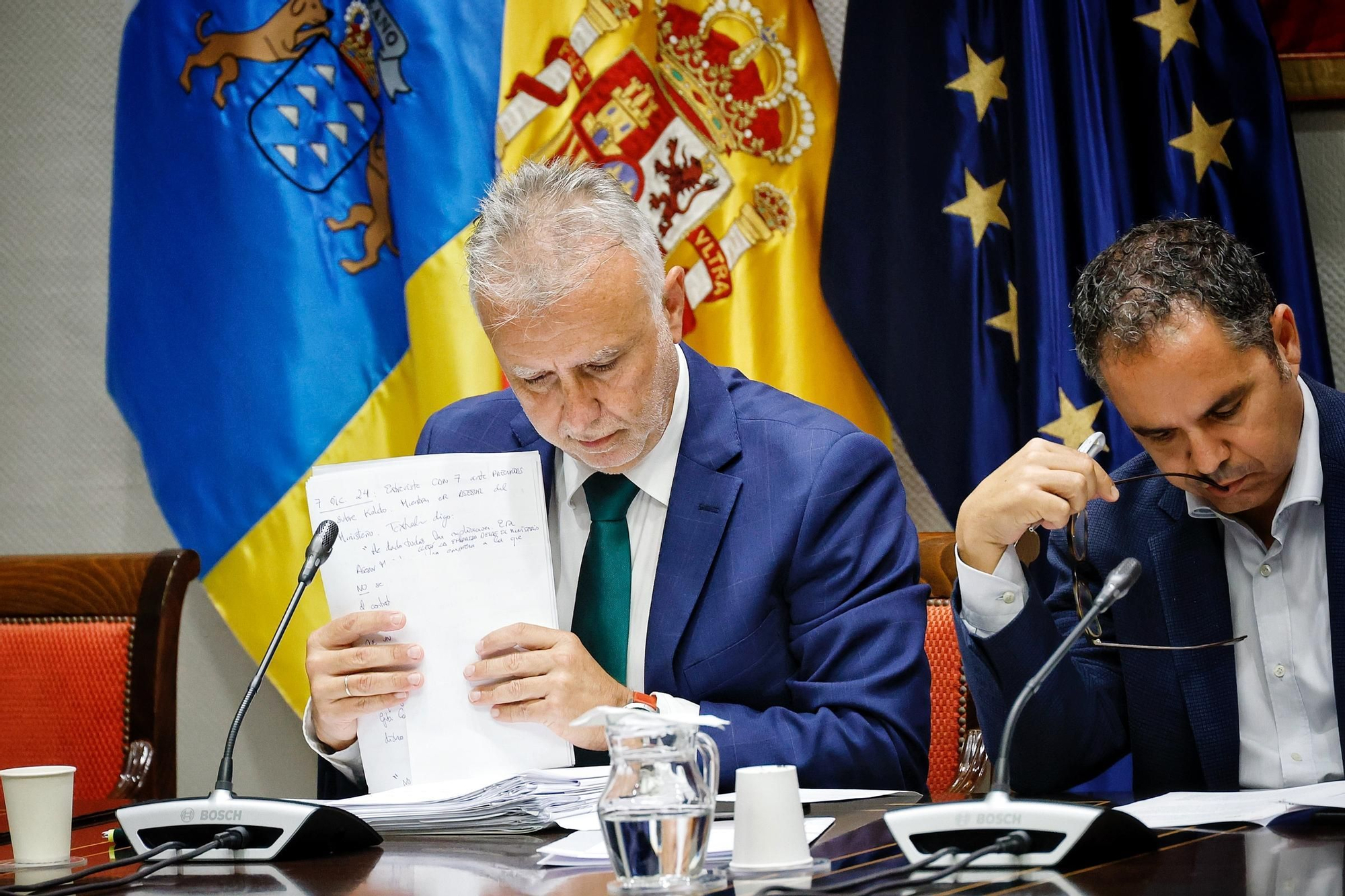 Comparecencia de Ángel Víctor Torres en el Parlamento de Canarias