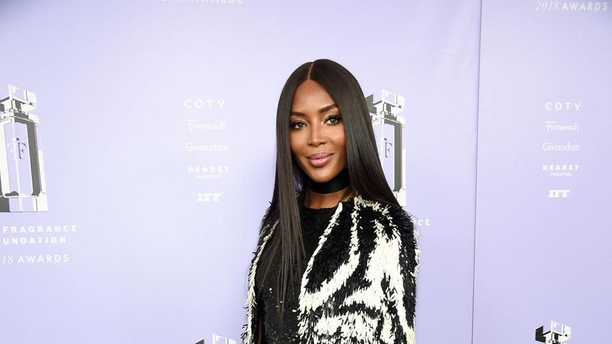 Naomi Campbell en los Fragrance Foundation Awards