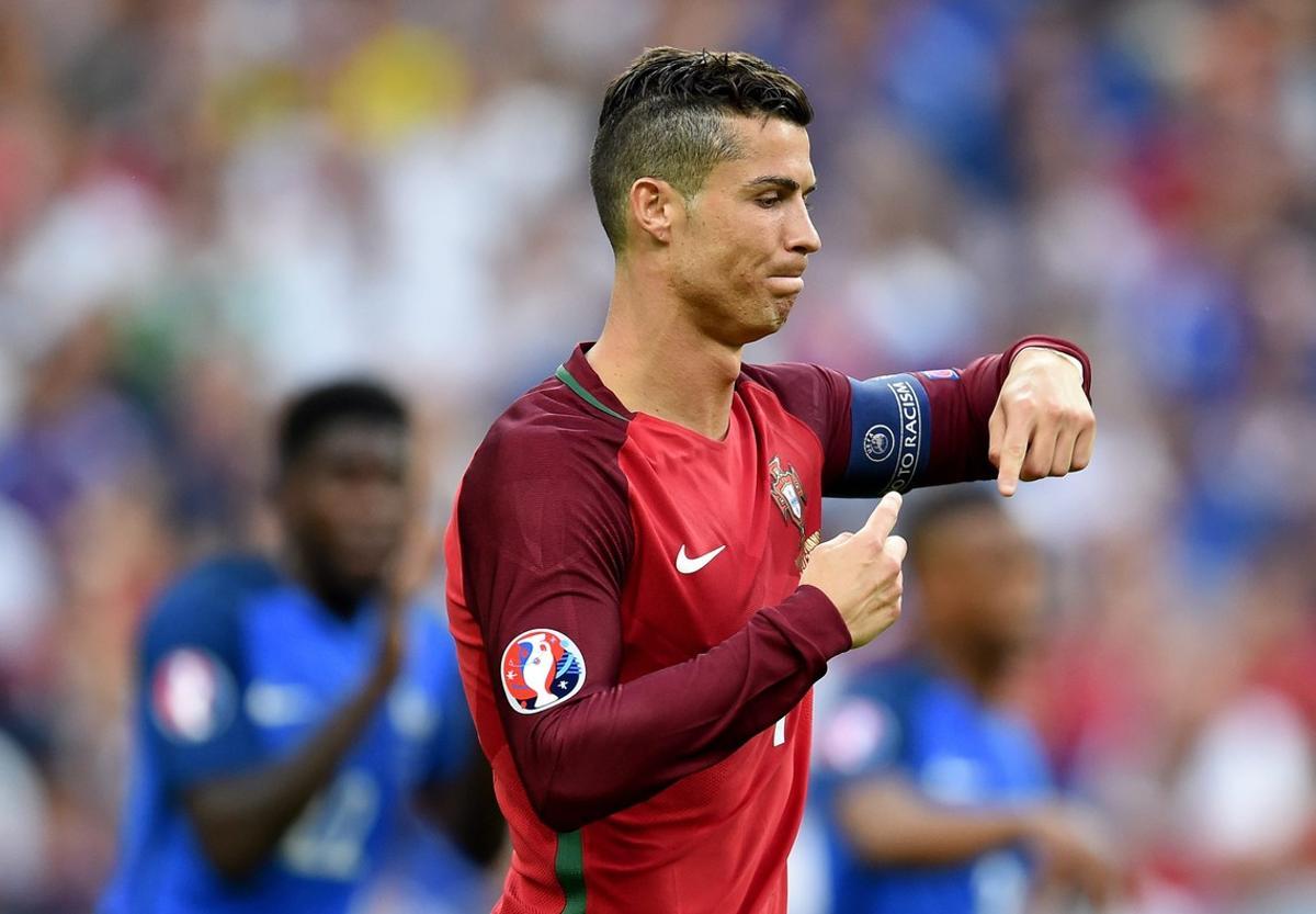 La lesión de Cristiano en imágenes