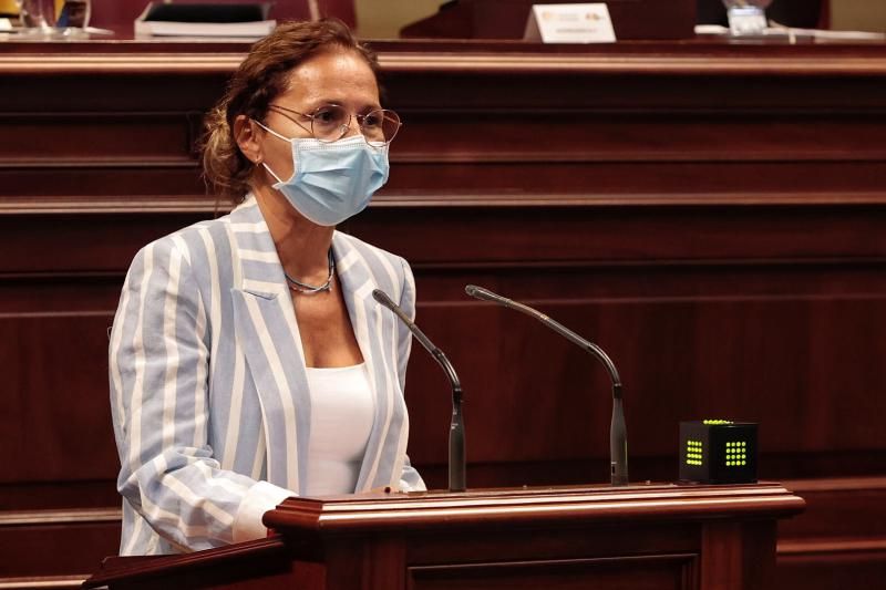 Pleno del Parlamento de Canarias (17/08/21)