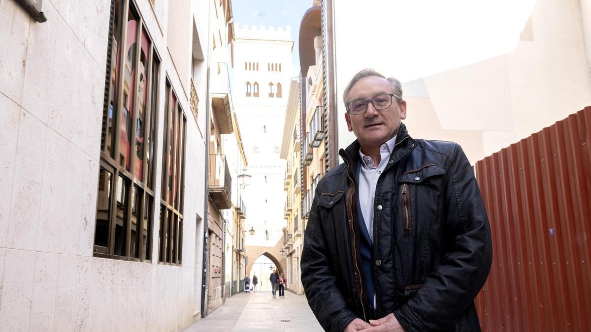 Joaquín Juste, presidente de la Diputación de Teruel.