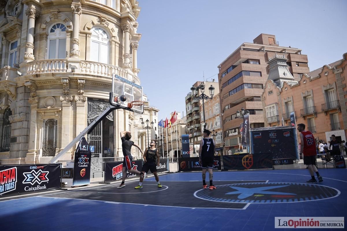El Circuito 3x3 CaixaBank de baloncesto en Cartagena, en imágenes