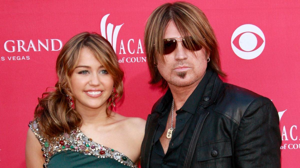 Miley Cyrus amb el seu pare, Billy Ray Cyrus