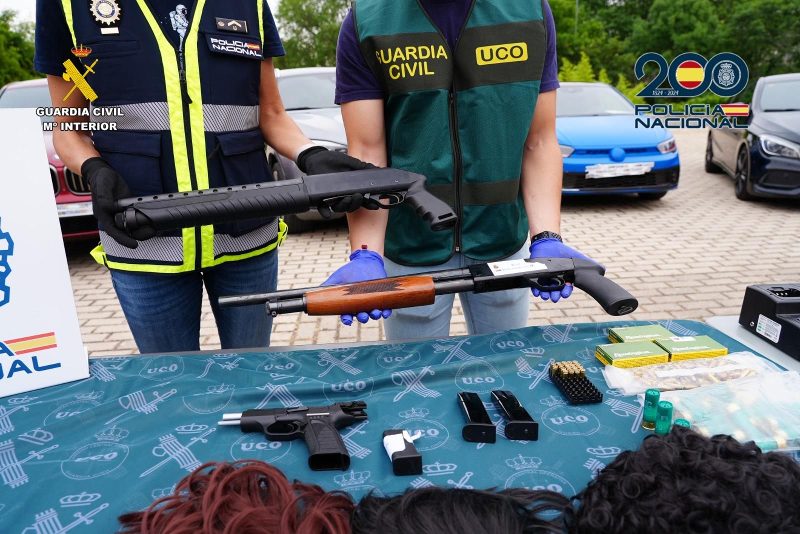 Robaron 600.000 euros en menos de un año en 13 bancos de 10 provincias: la banda cae en la Vega Baja y Madrid