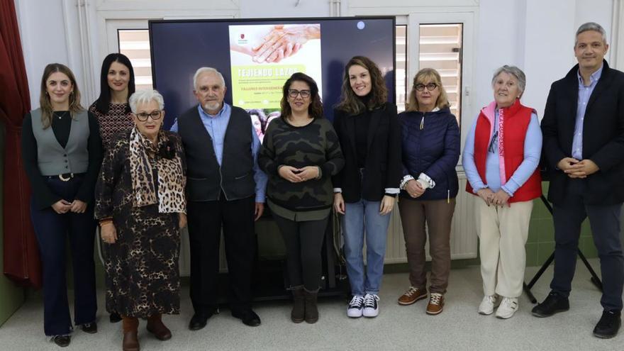 ‘Tejiendo Lazos’ busca espacios de encuentro entre niños y mayores