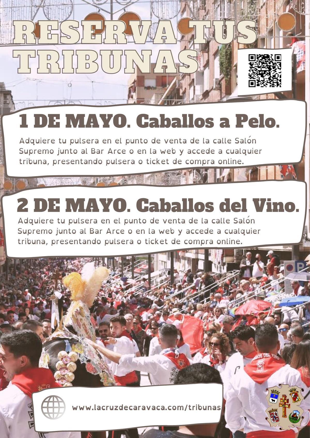 Venta de tribunas