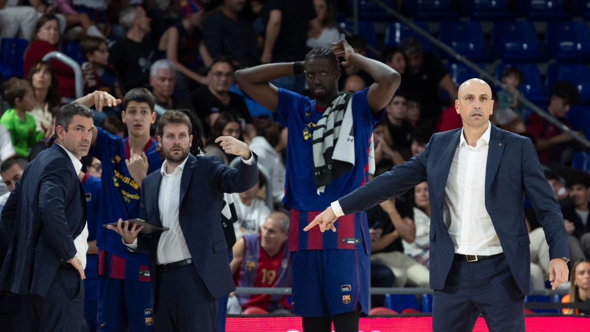 En el Barça - UCAM Murcia hubo más de 3.000 sillas vacías