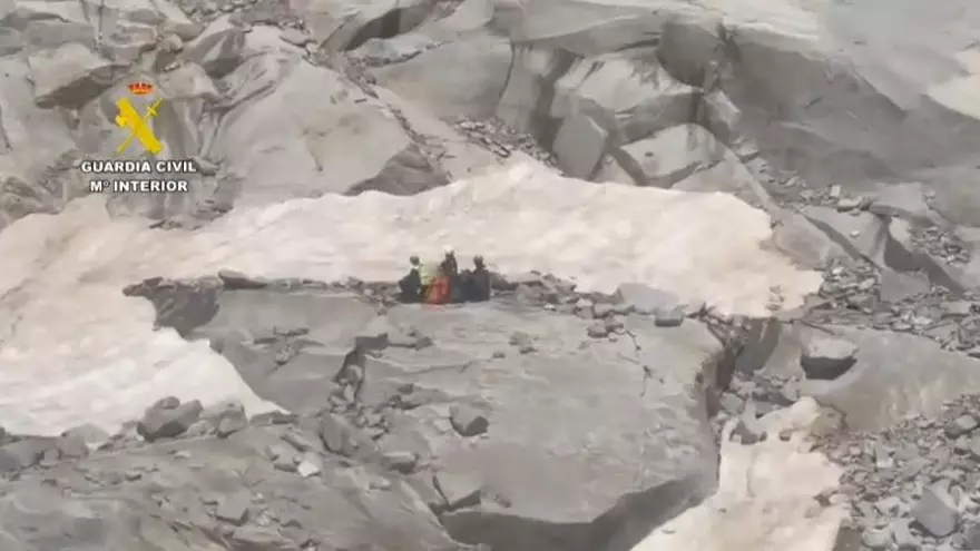 Un joven montañero navarro muere en el Pico Rusell del Pirineo aragonés