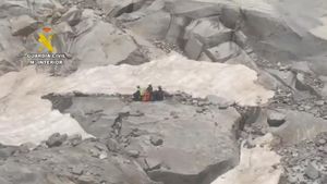 Un montañero de Pamplona muere en el Pico Rusell del Pirineo aragonés