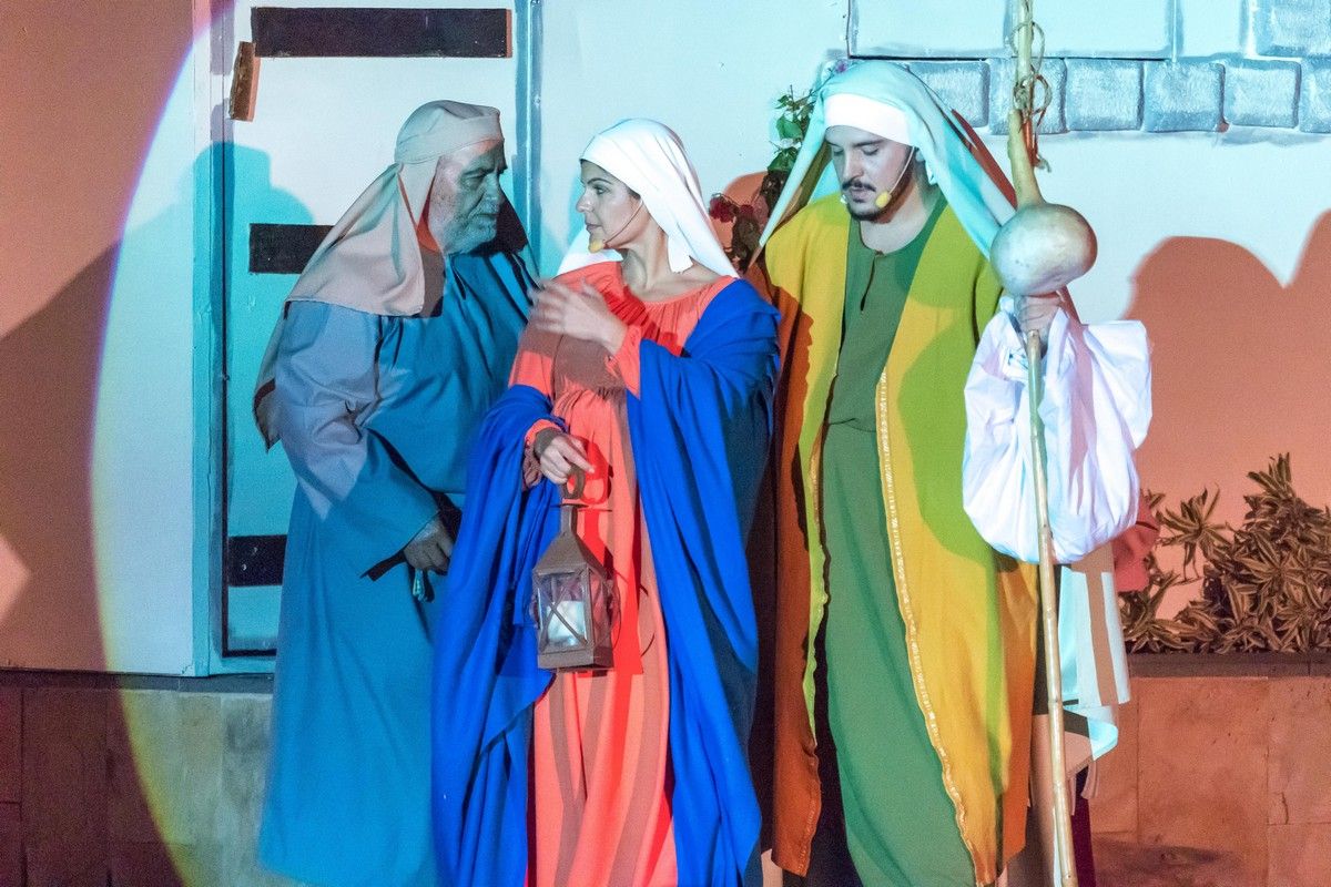 Casa Pastores representó el belén viviente