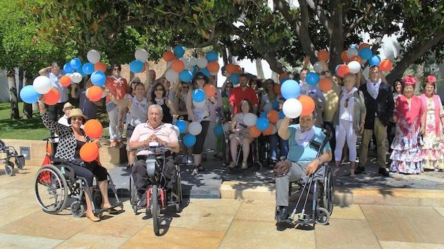 El acto por el día mundial se celebró ayer en la calle Alcazabilla.