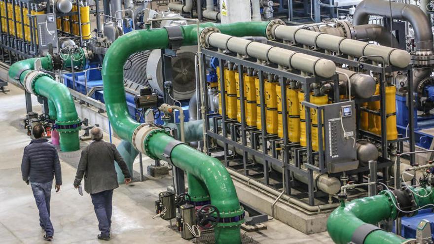 Imagen de la desalinizadora de Torrevieja.