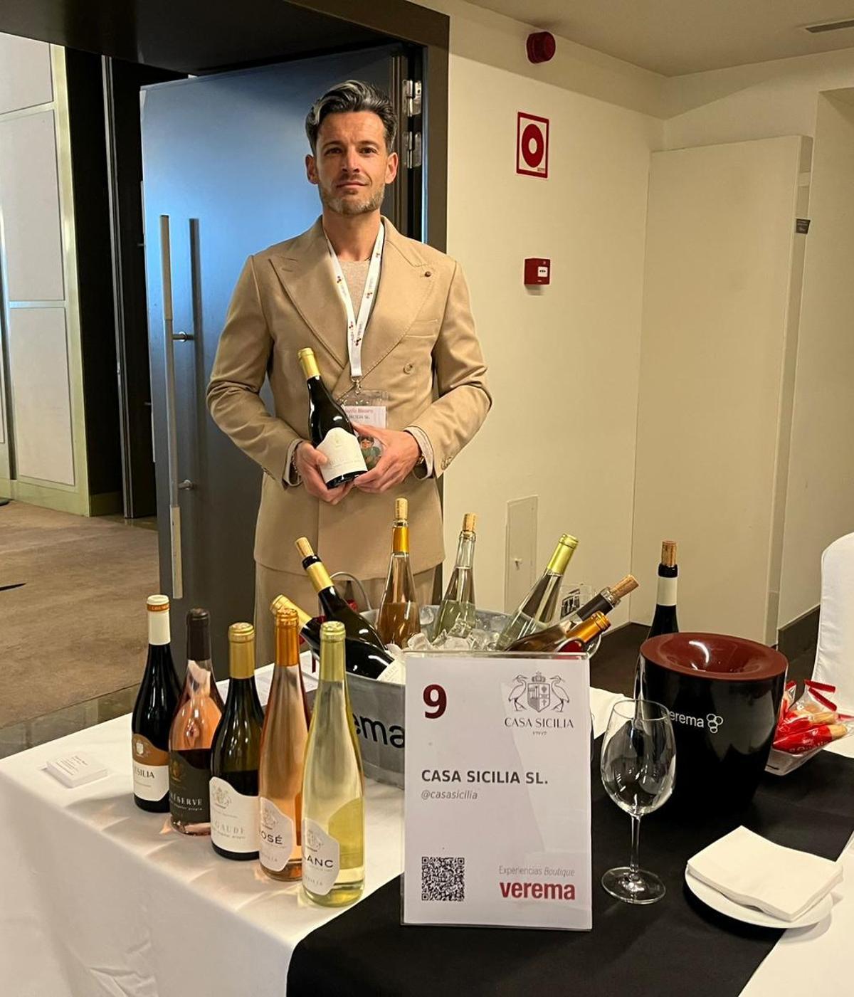 Presentación de los vinos de Casa Sicilia en Madrid