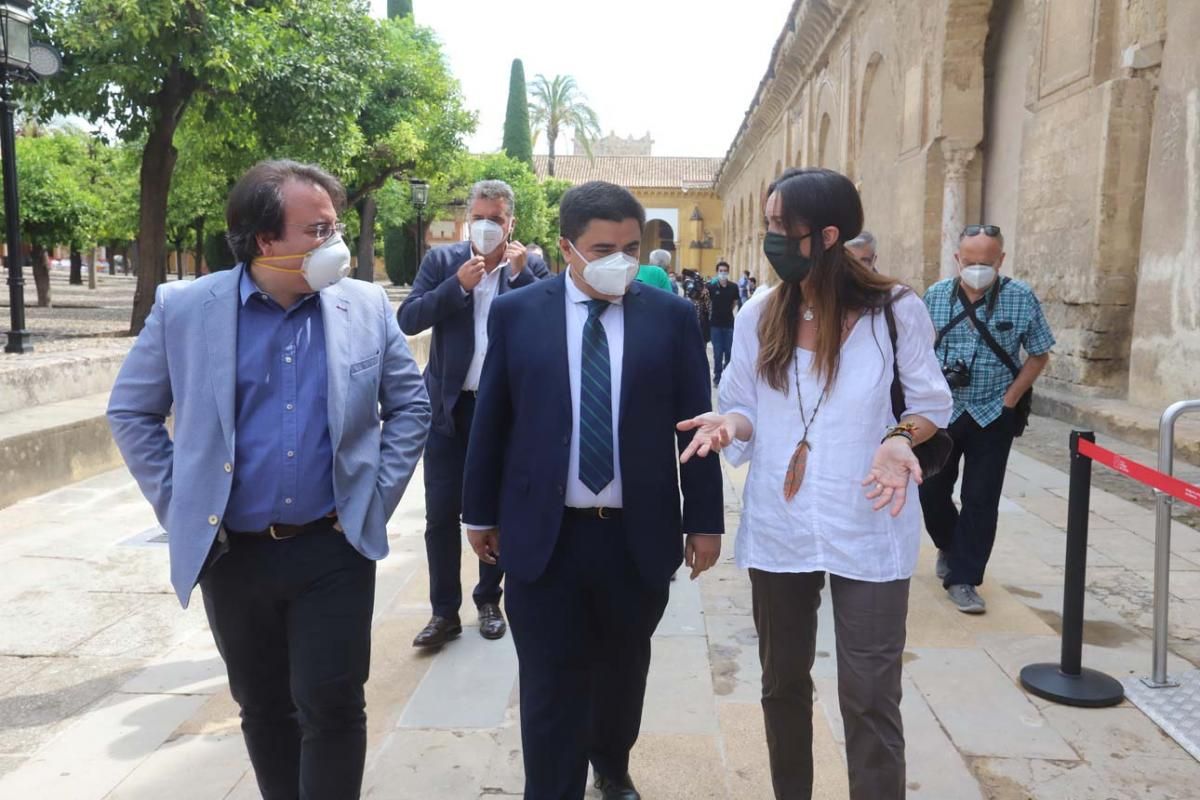 El Córdoba Patrimono de la Humanidad visita la Mezquita-Catedral.