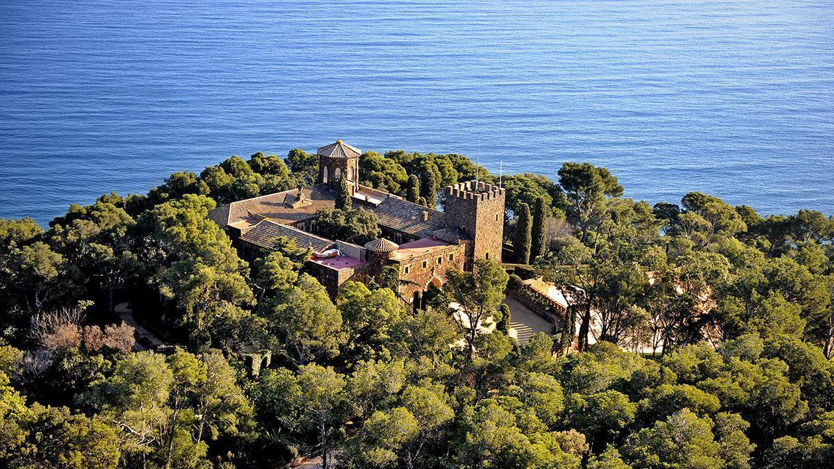 Vista aèria del paratge de Cap Roig.