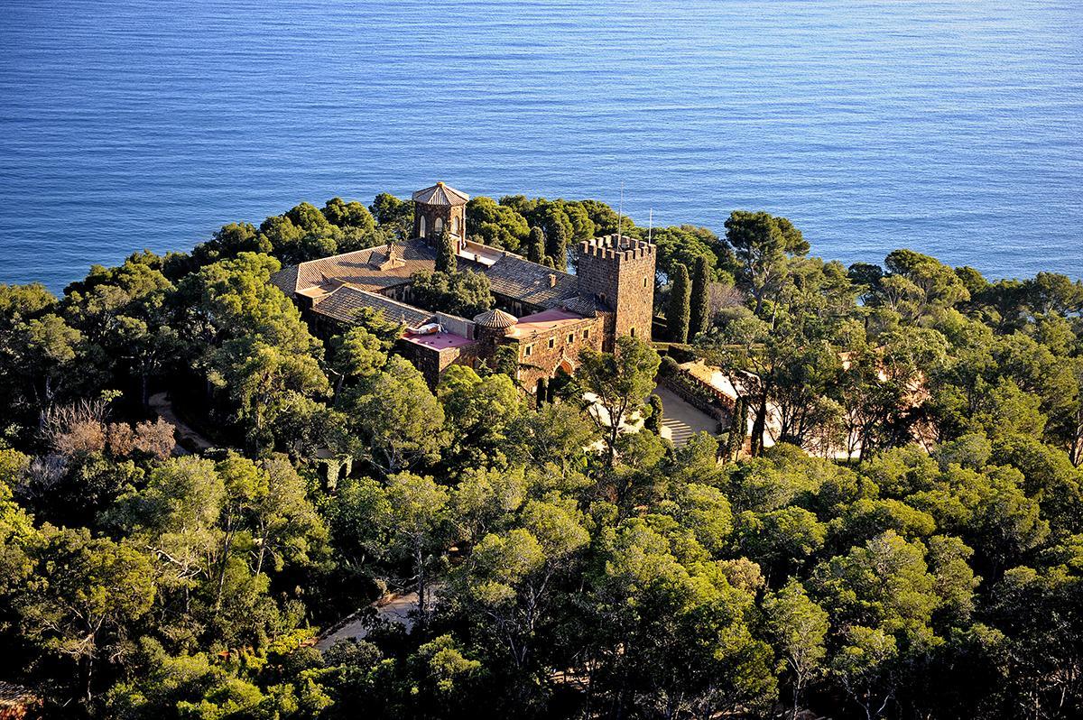 Vista aèria del paratge de Cap Roig.