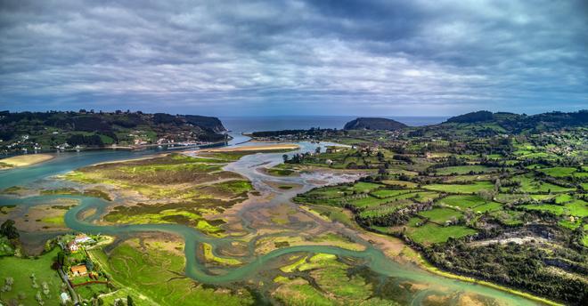 Ría de Villaviciosa, Asturias