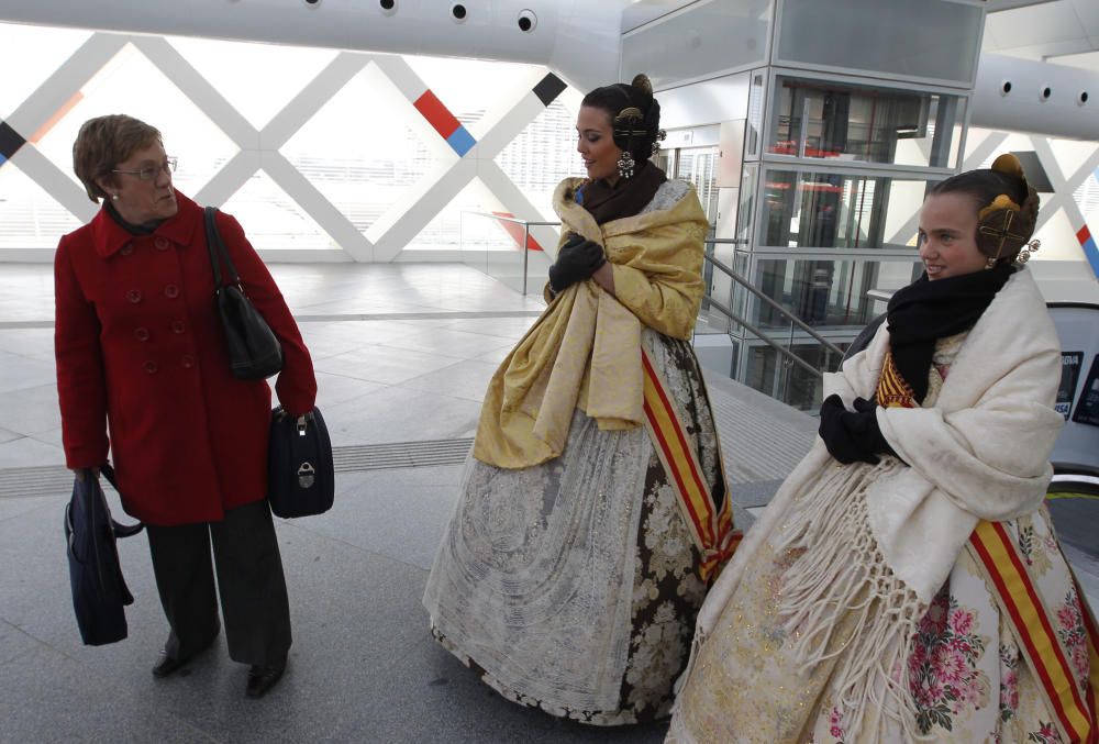 El viaje de Laura Caballero y Carmen Monzonís a Madrid