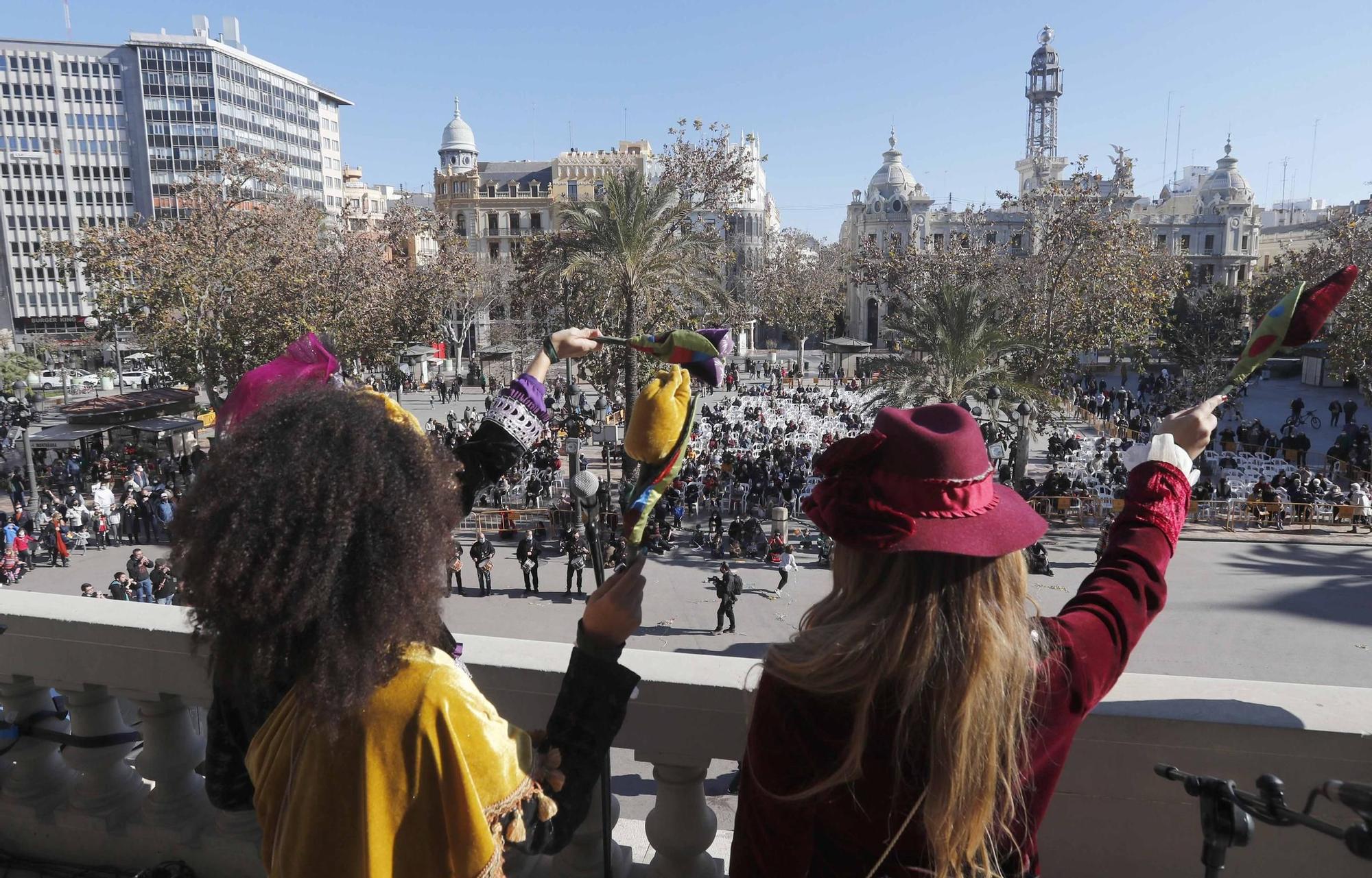 Así ha sido la cabalgata estática de les Magues de Gener