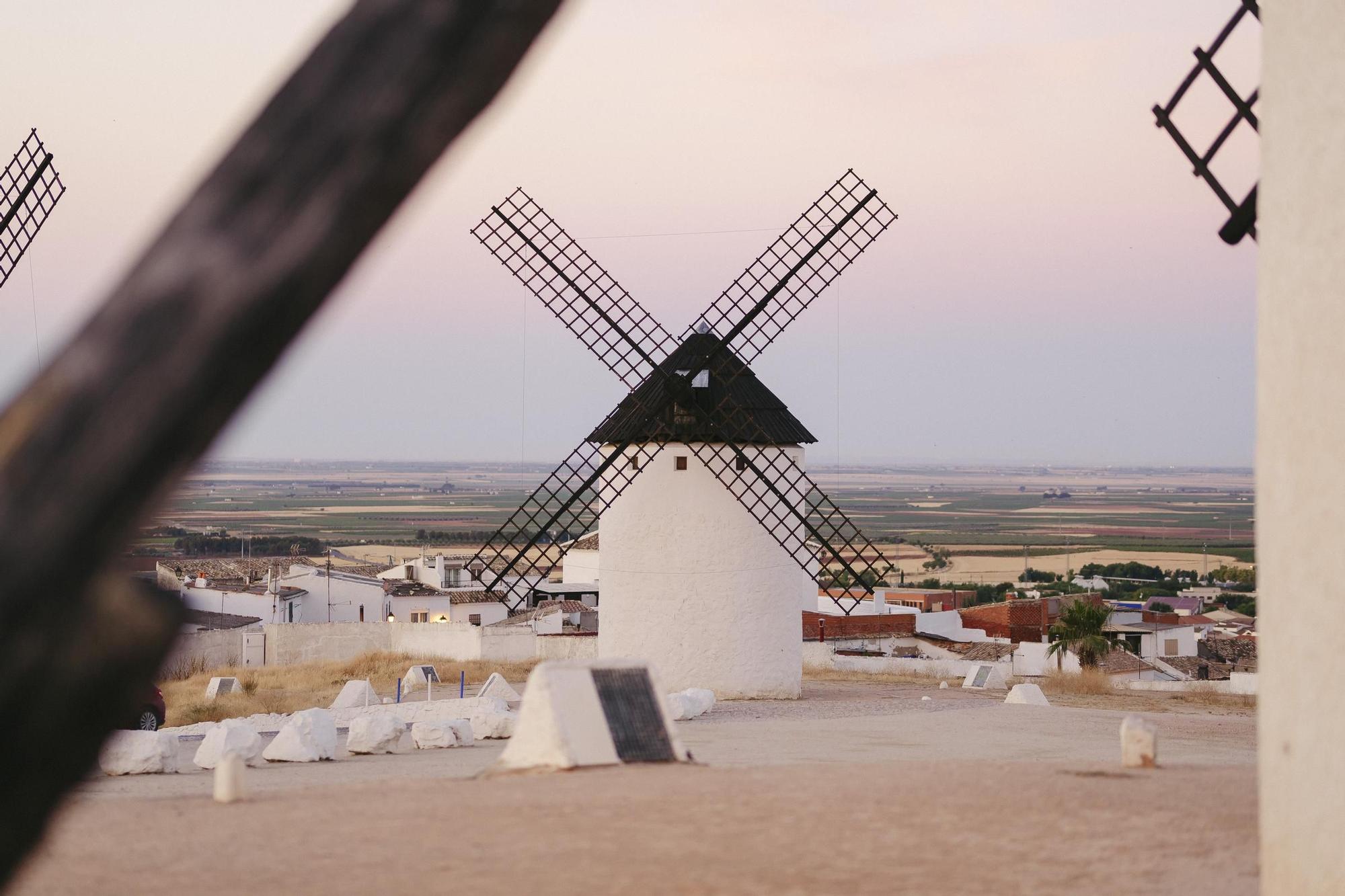 Los molinos de Campo de Criptana en Castilla - La Mancha