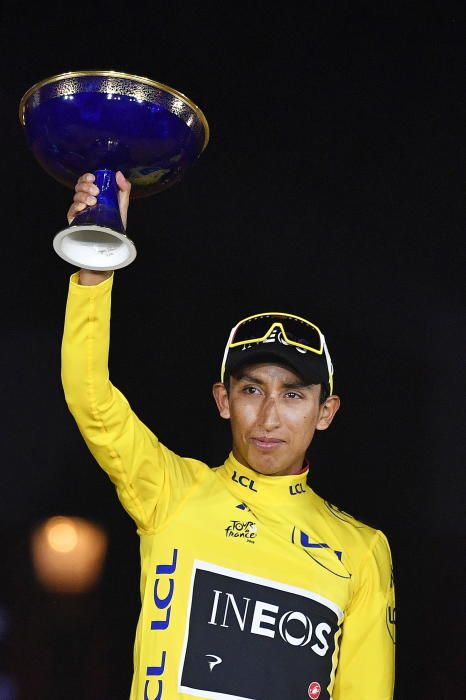 Egan Bernal, campeón del Tour de Francia