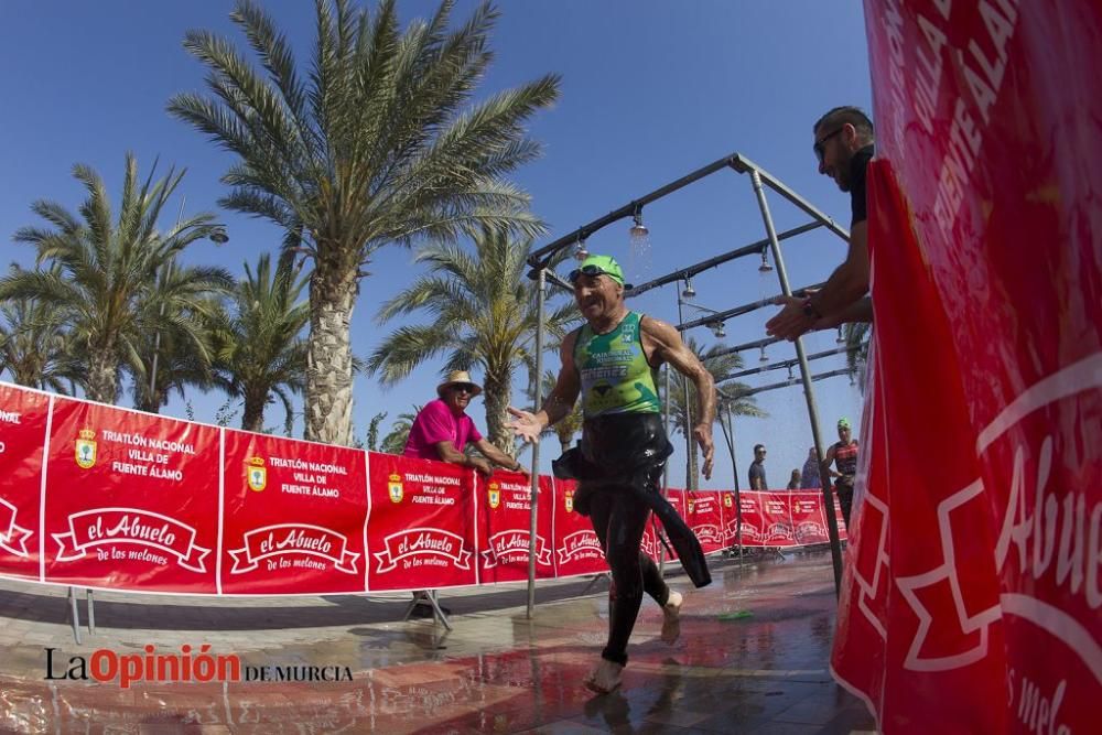 Salida del Triatlón Villa de Fuente Álamo