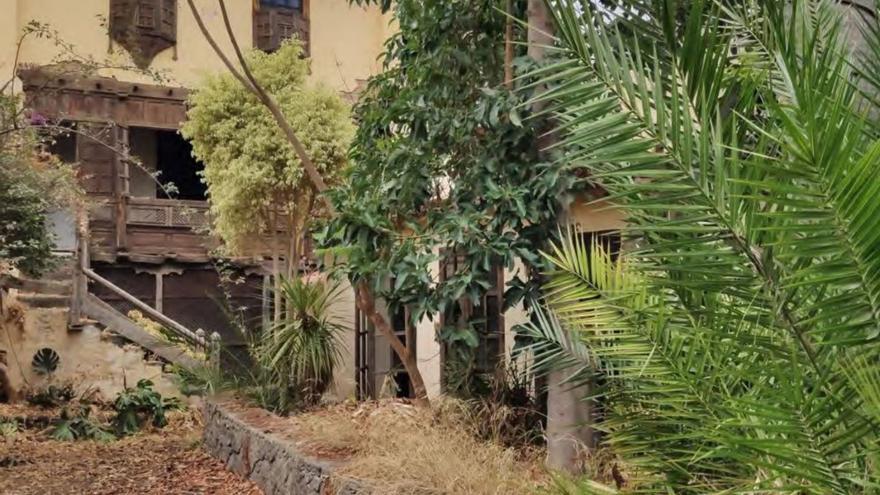 Patio del edificio en el que estaba el museo Cho Zacarías.