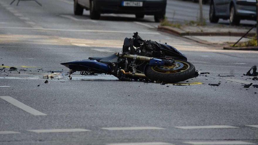 Muere un motorista en Canarias