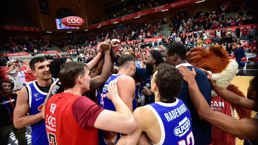 El UCAM Murcia anda la mitad del camino hacia la Copa: las claves del gran inicio