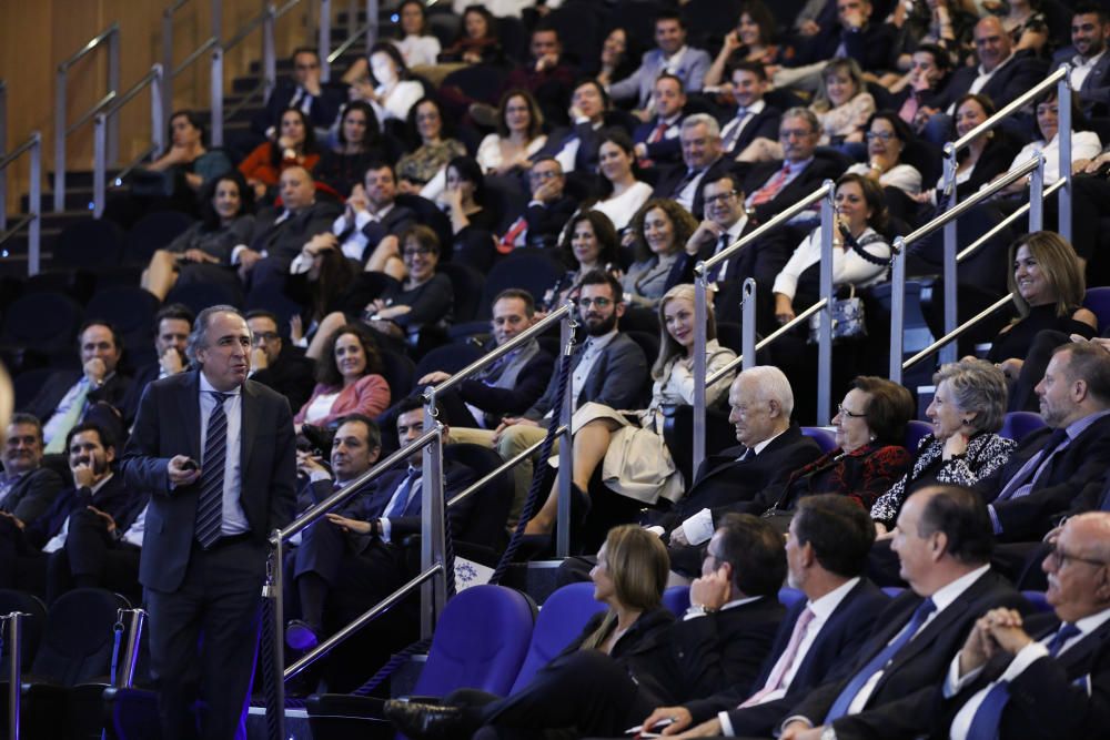 Instante de la gala del instituto de empresa familliar.