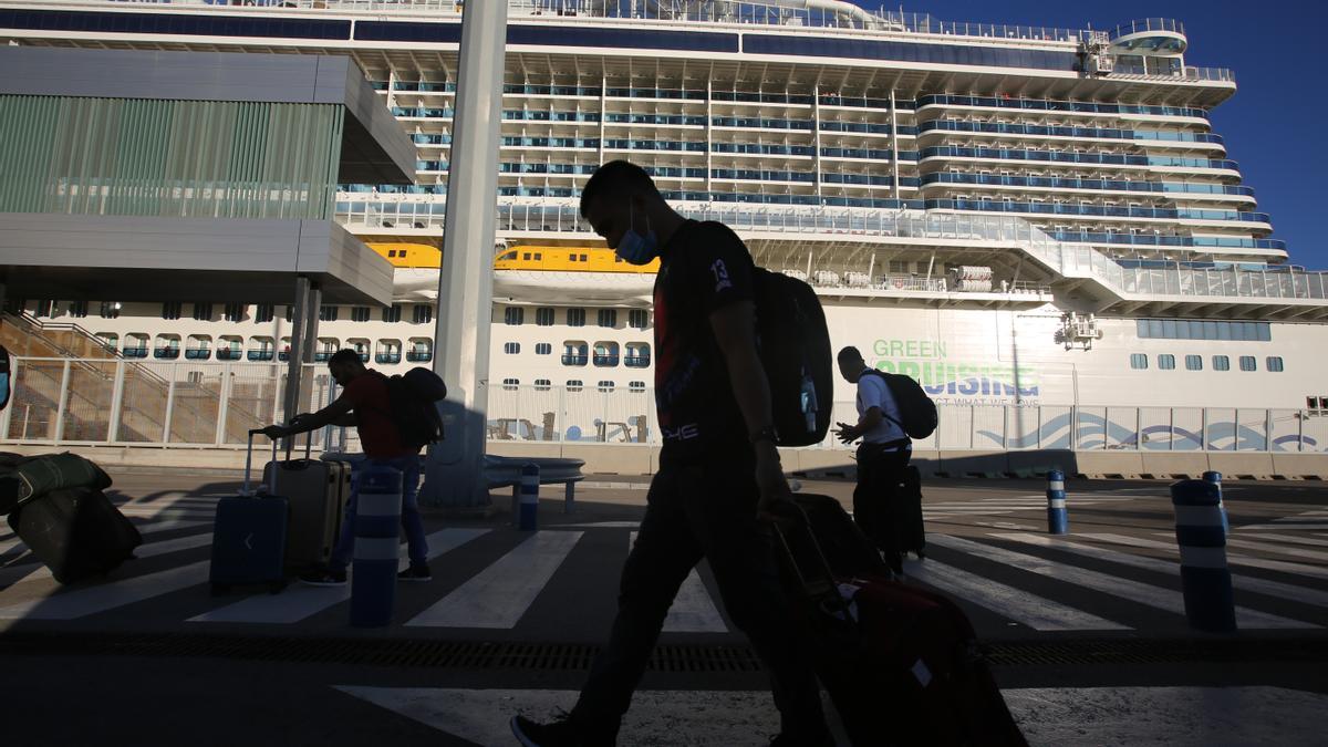 Cruceristas en la ciudad