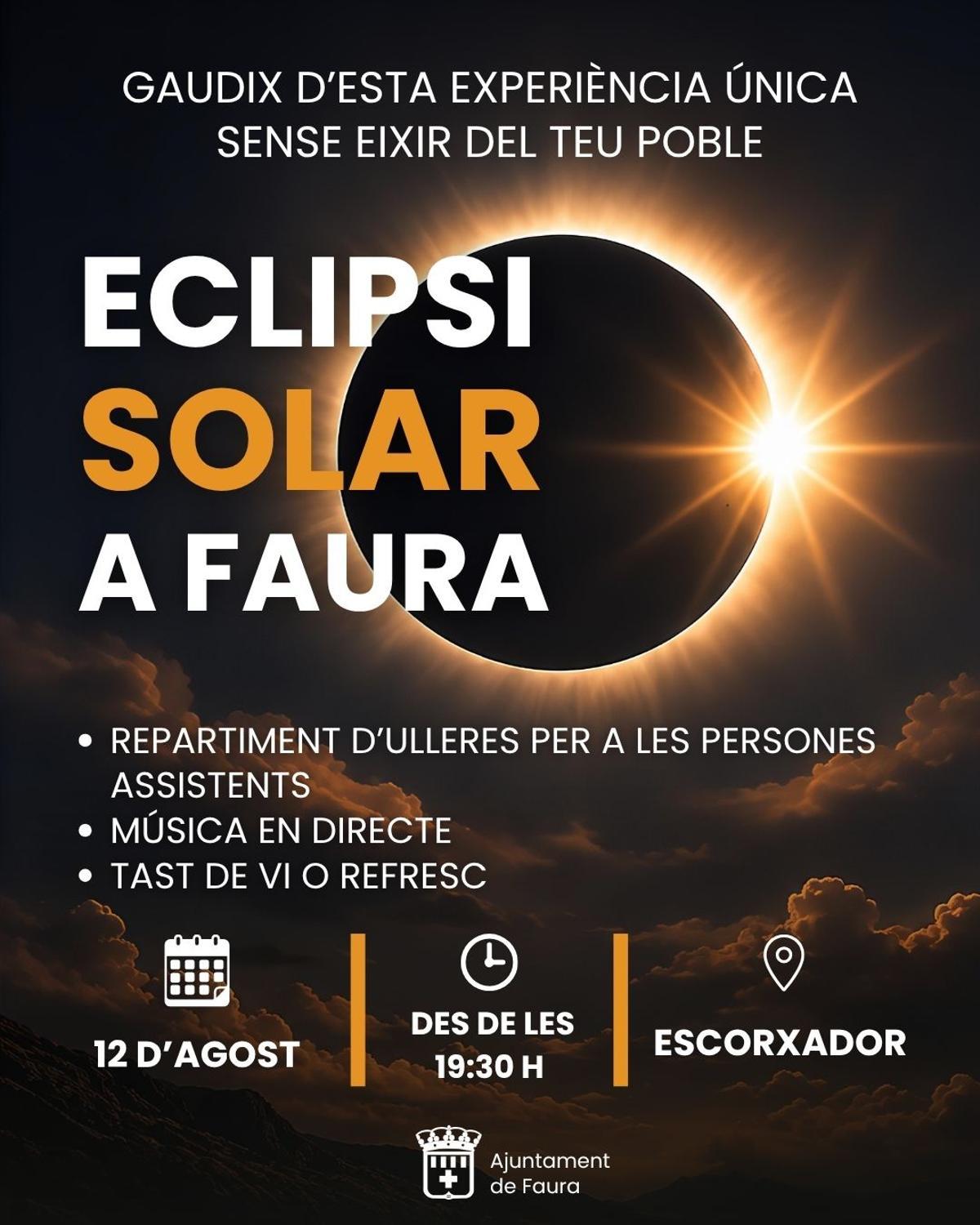 Cartel de la actividad