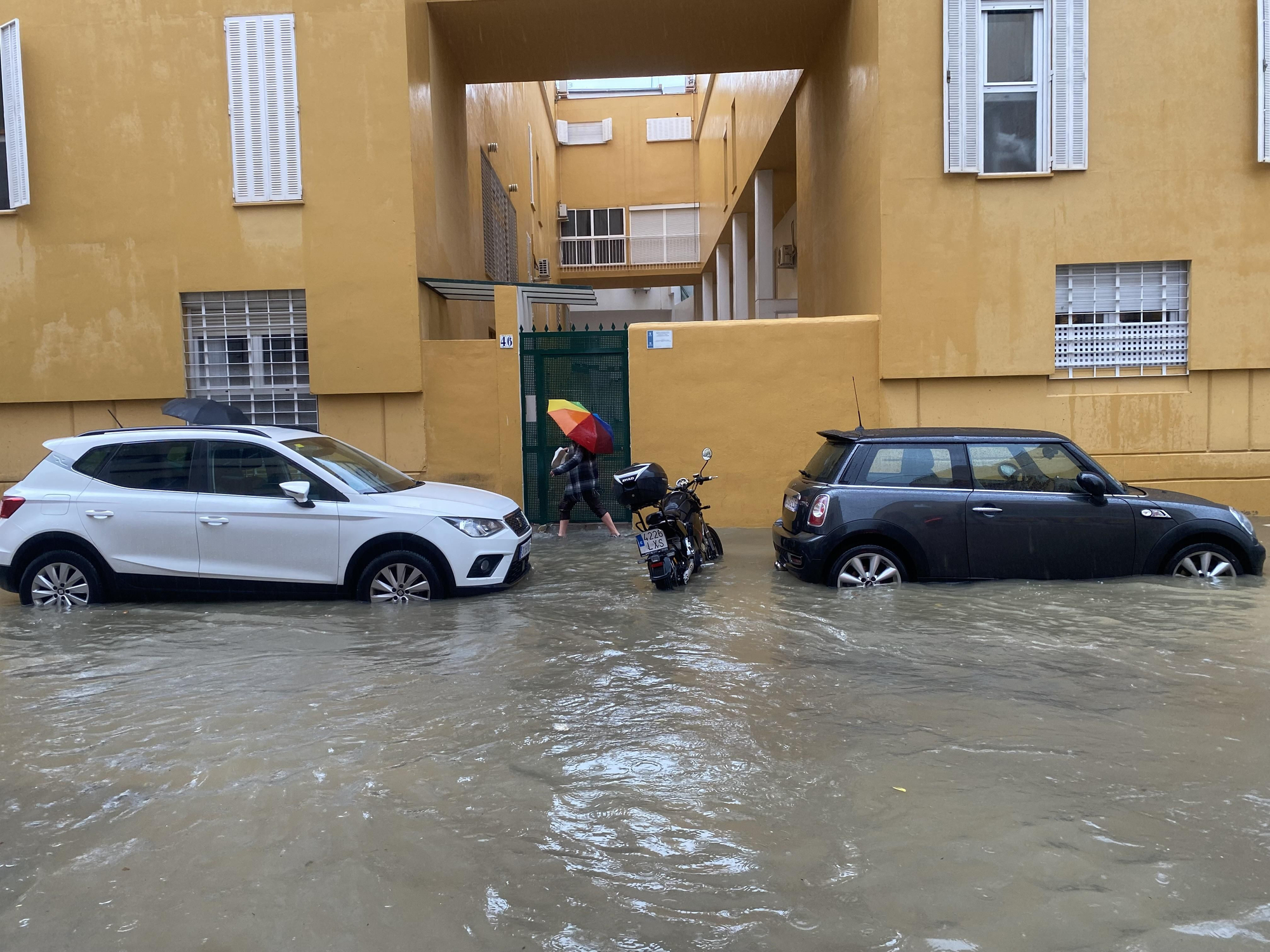 GALERIA |  La nova DANA castiga Màlaga 
